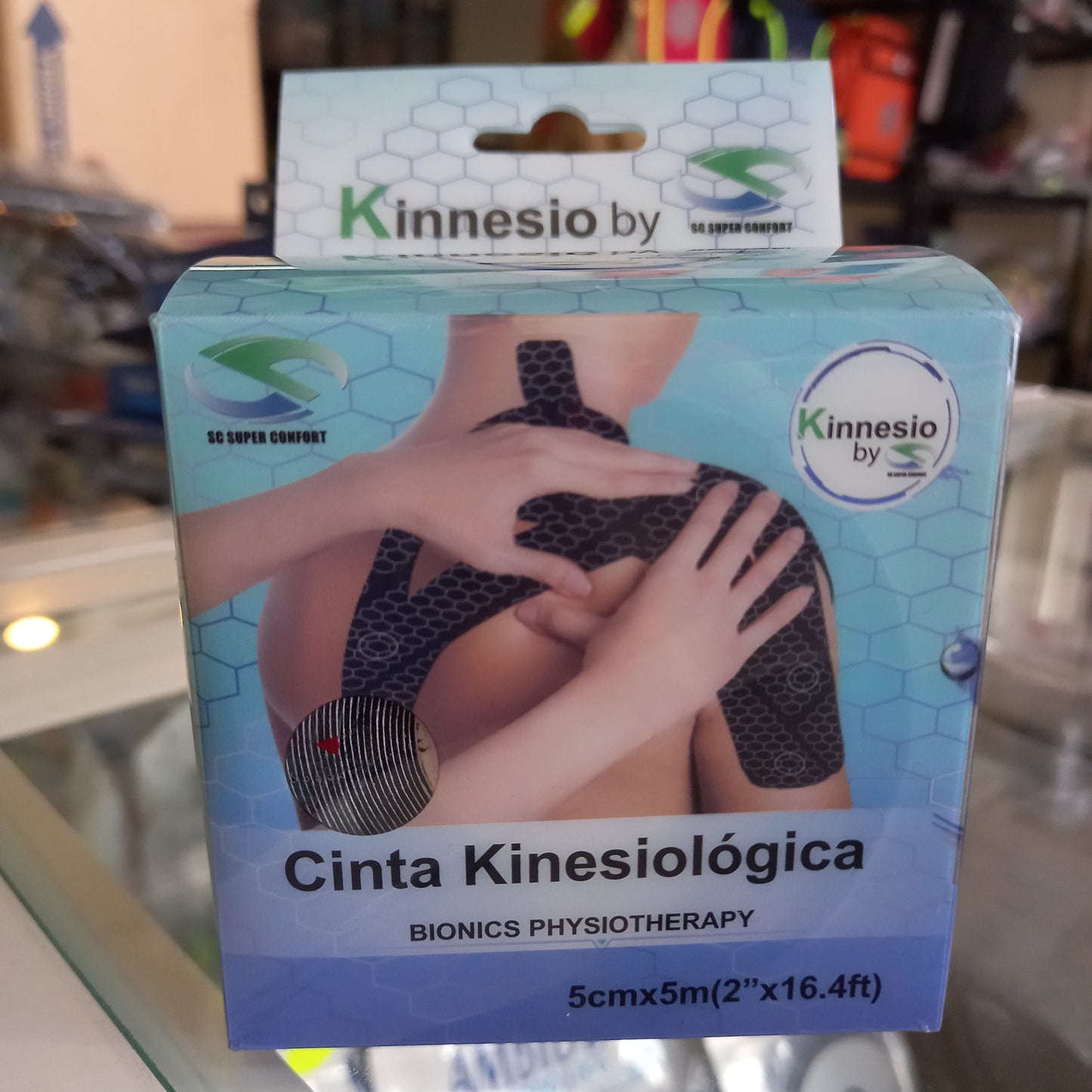 Cinta kinesiología Súper Confort
