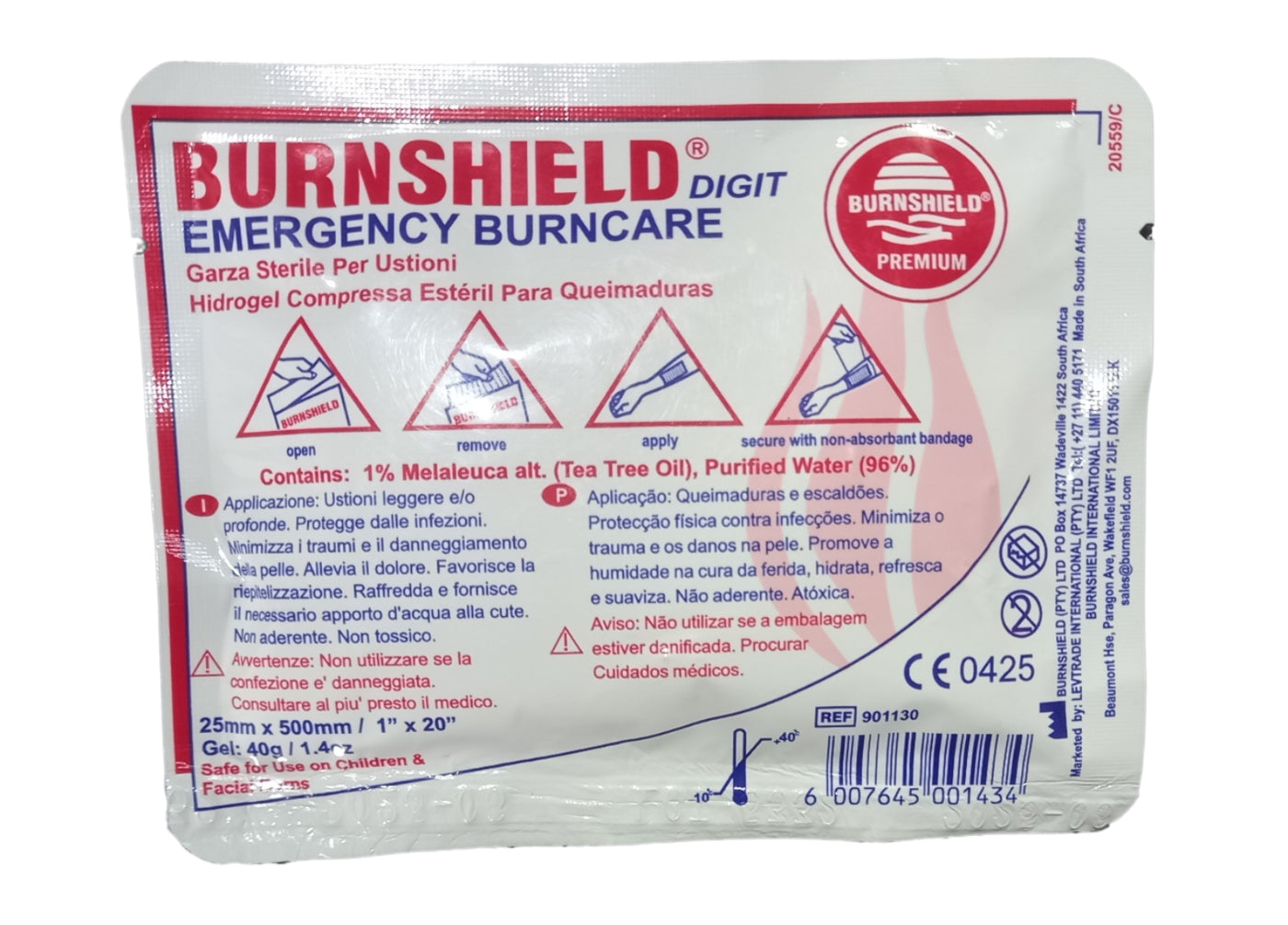 Apósito de Hidrogel Burnshield
