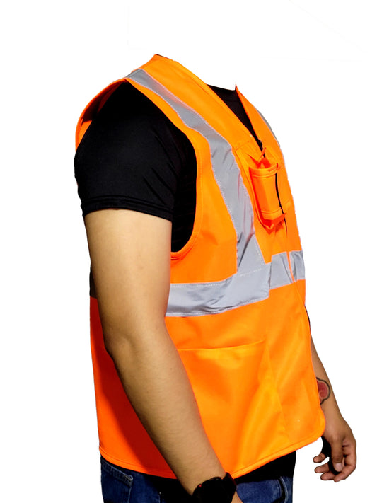 Chaleco de seguridad Tipo 2 porta radio