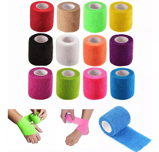 Cinta Venda Elástica Cohesiva Autoadherible 5 cm x 4.5 m