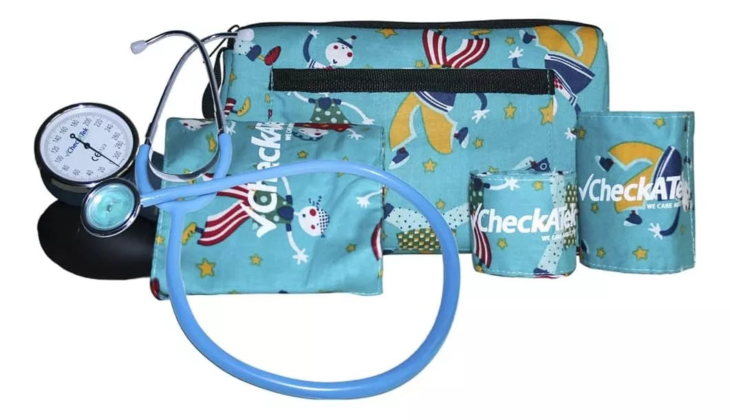 Kit Baumanómetro Pediátrico con Estetoscopio Checkatek con brazaletes