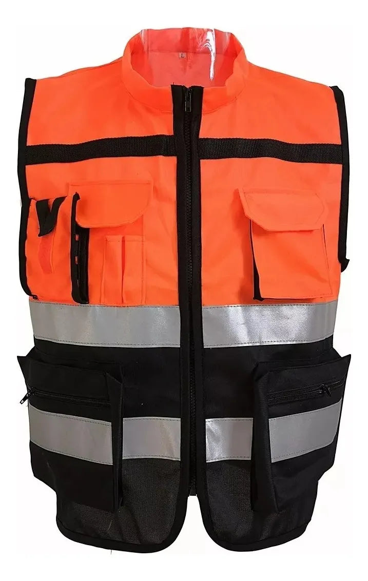 Chaleco de Seguridad Bicolor con Reflejante