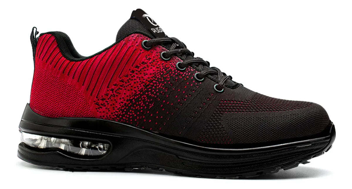 Tenis Industrial con Punta de Acero Unisex