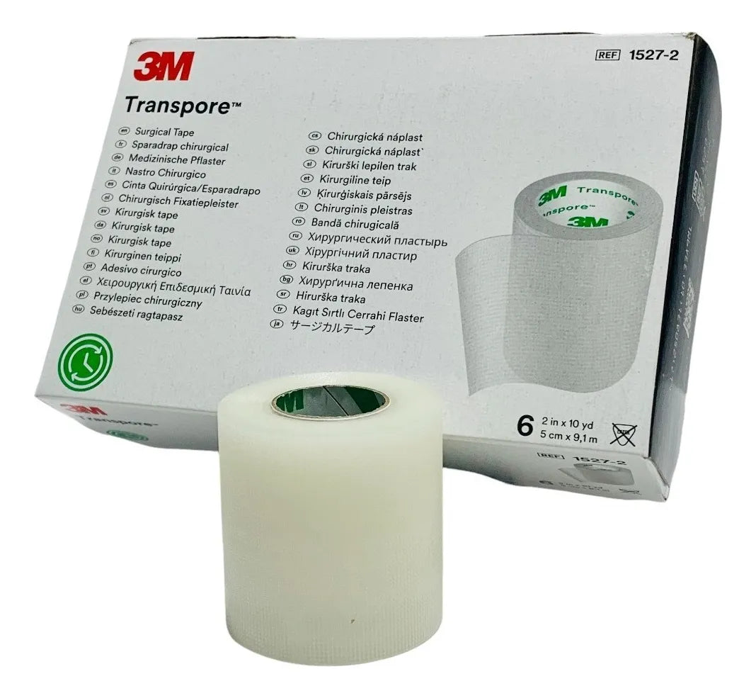 Cinta Quirúrgica Transpore 3M