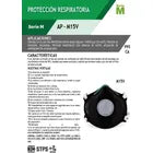 Respirador Mascarilla AVP Carbón Activado