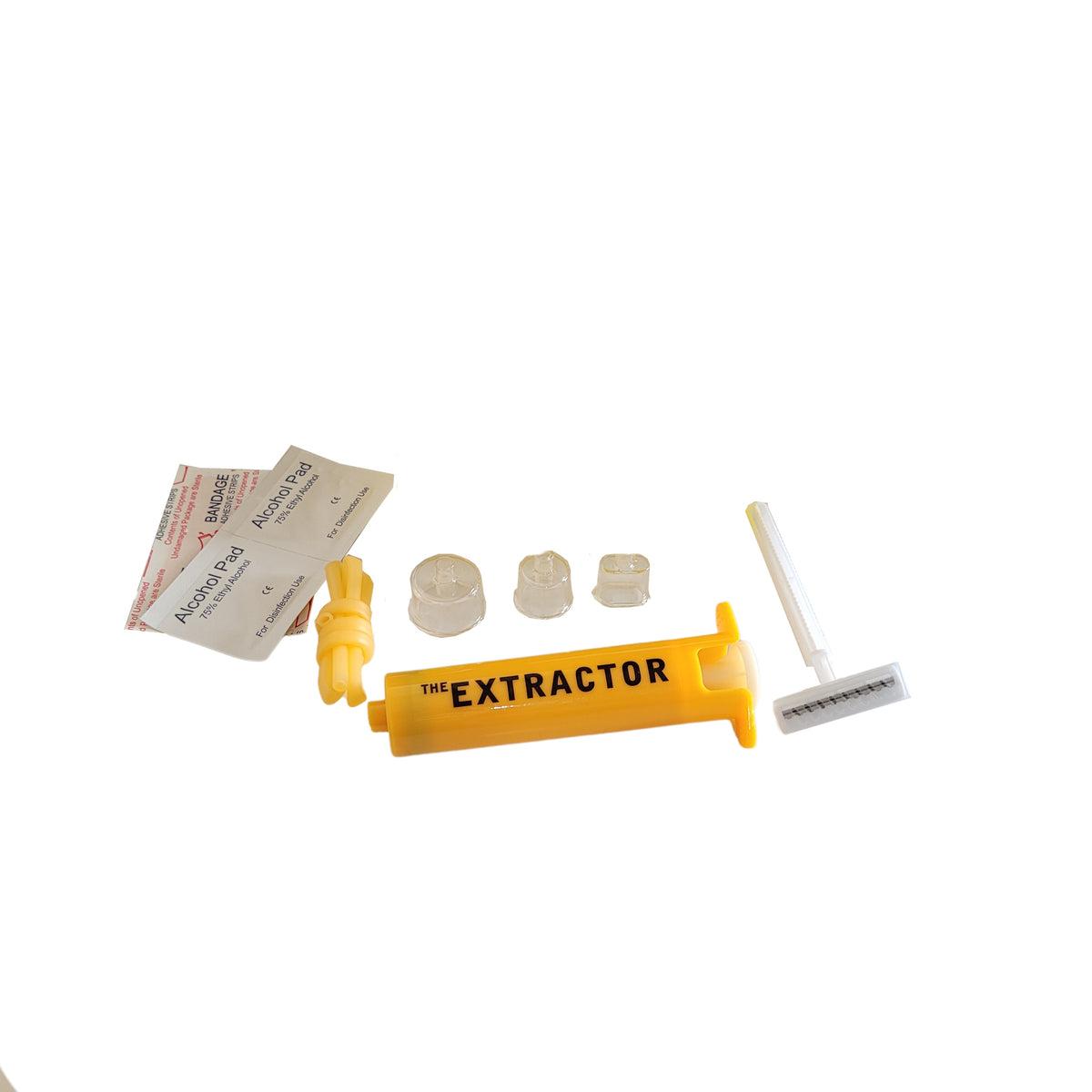 Kit Extractor De Veneno Yellow 4 Boquillas
