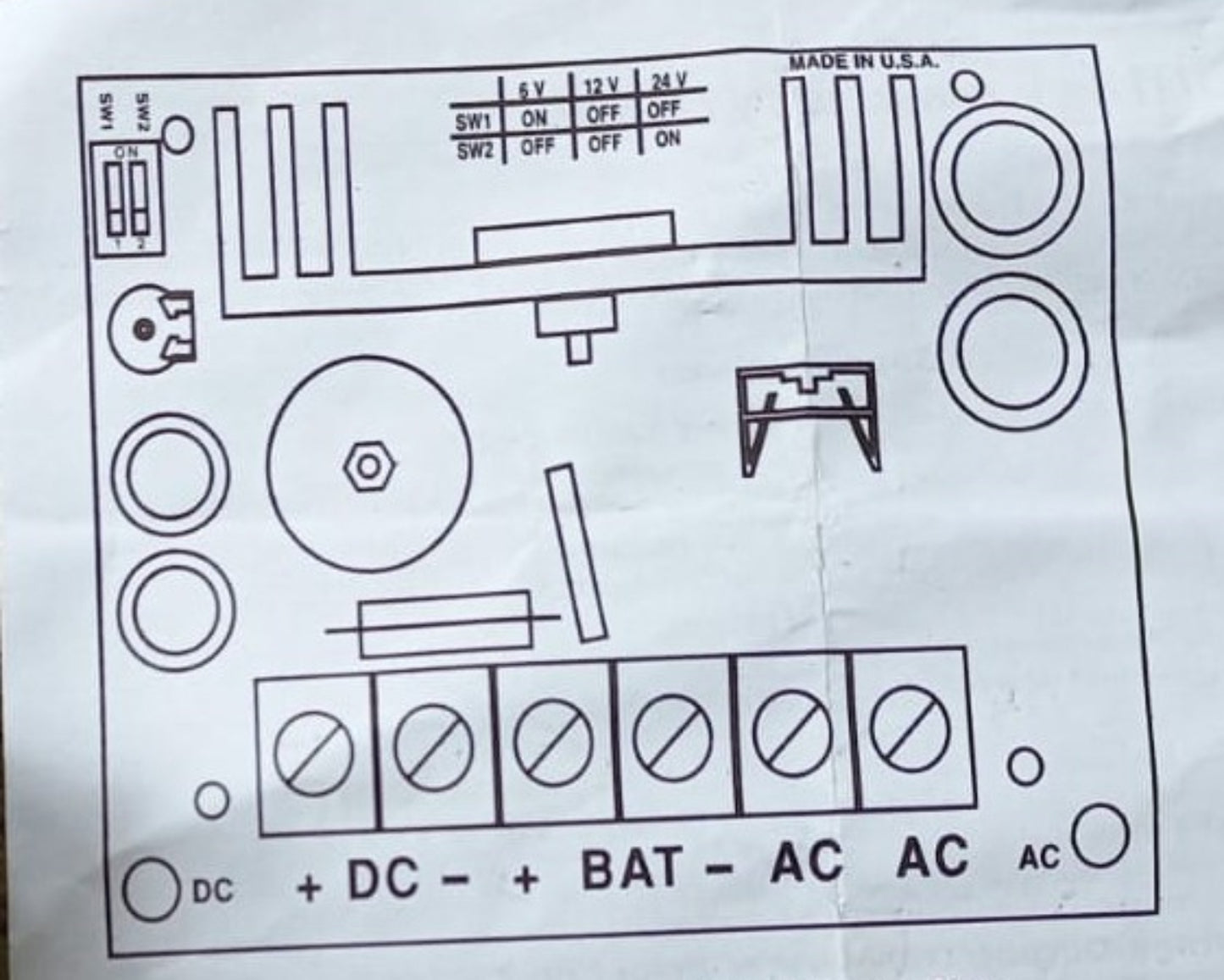 Fuente de Alimentación SMP5 Altronix
