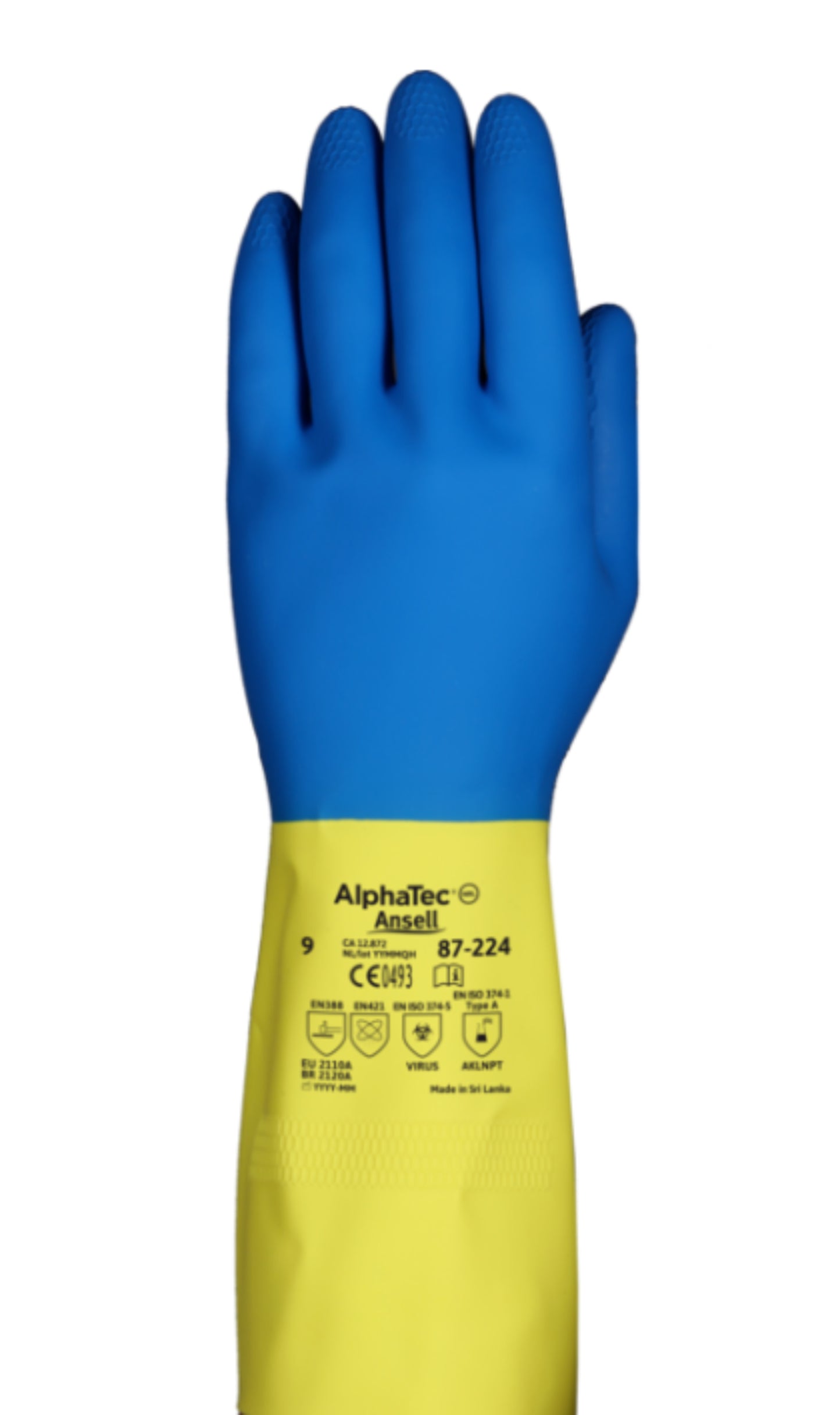 Guantes Chemi Pro Ansell 87-224