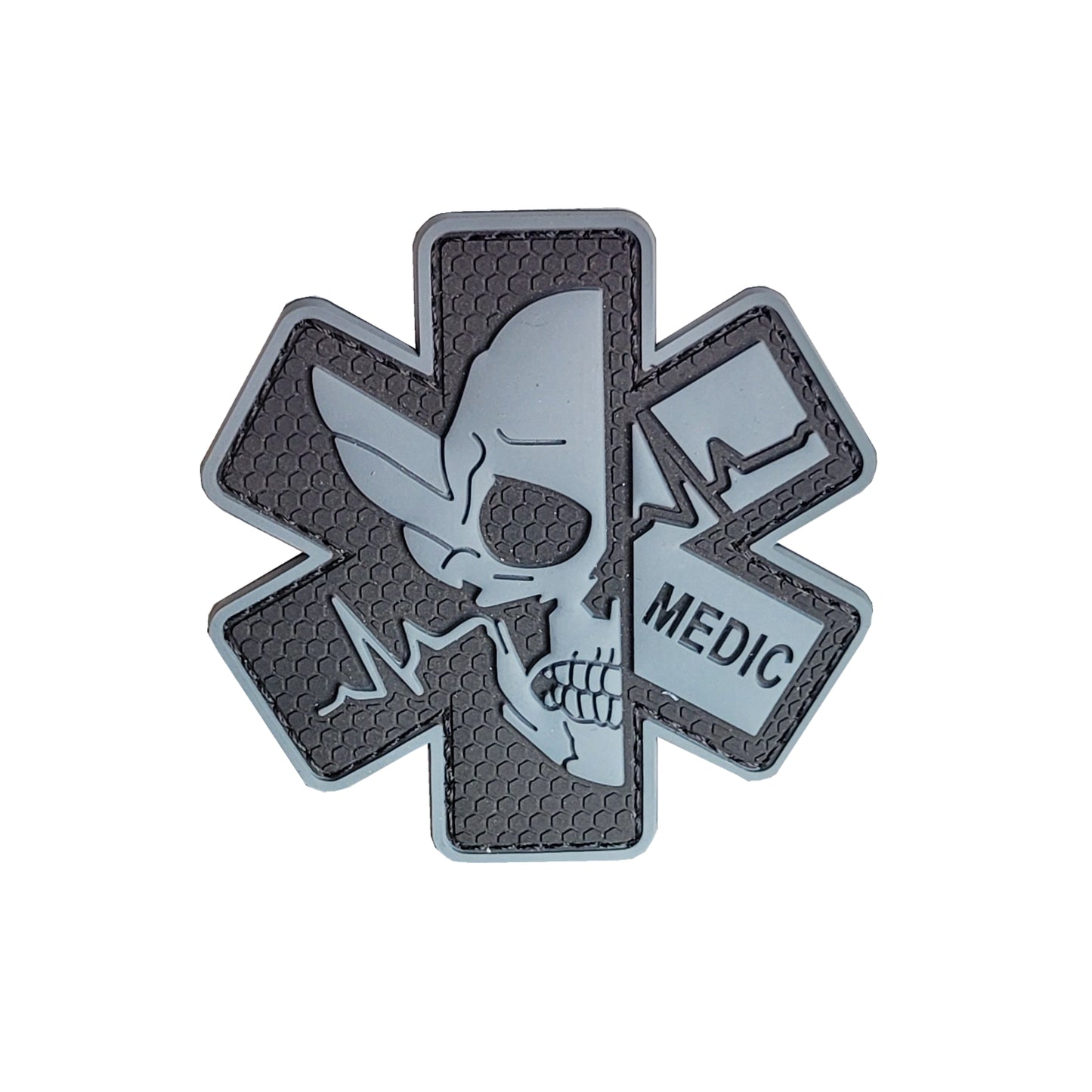 Insignia Militar Cruz Roja Táctica Parche Pvc