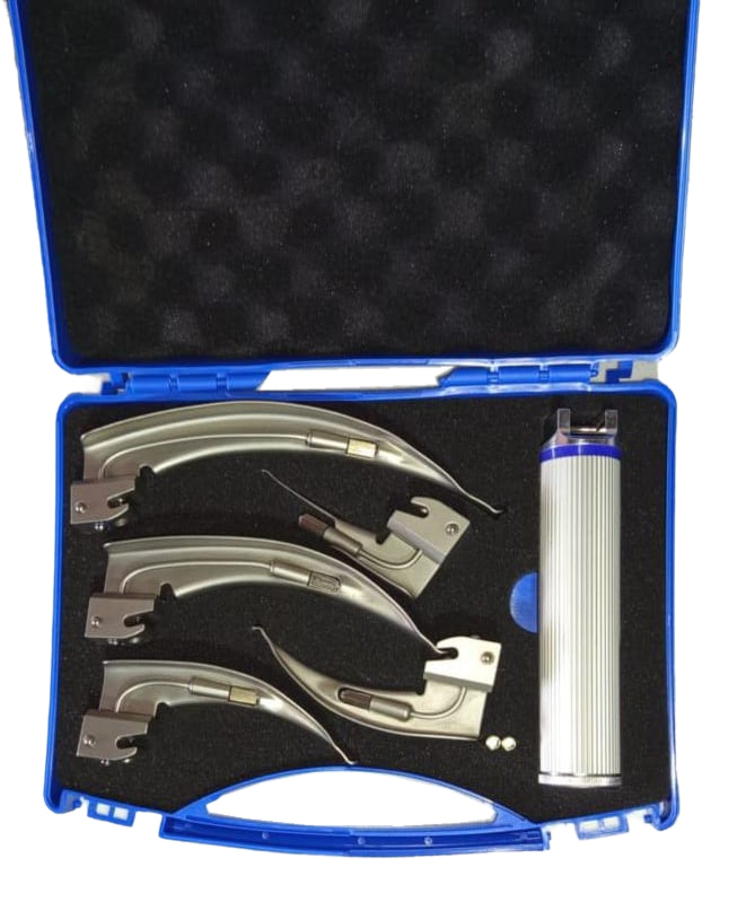 Laringoscopio Mango y hojas Acero Inox