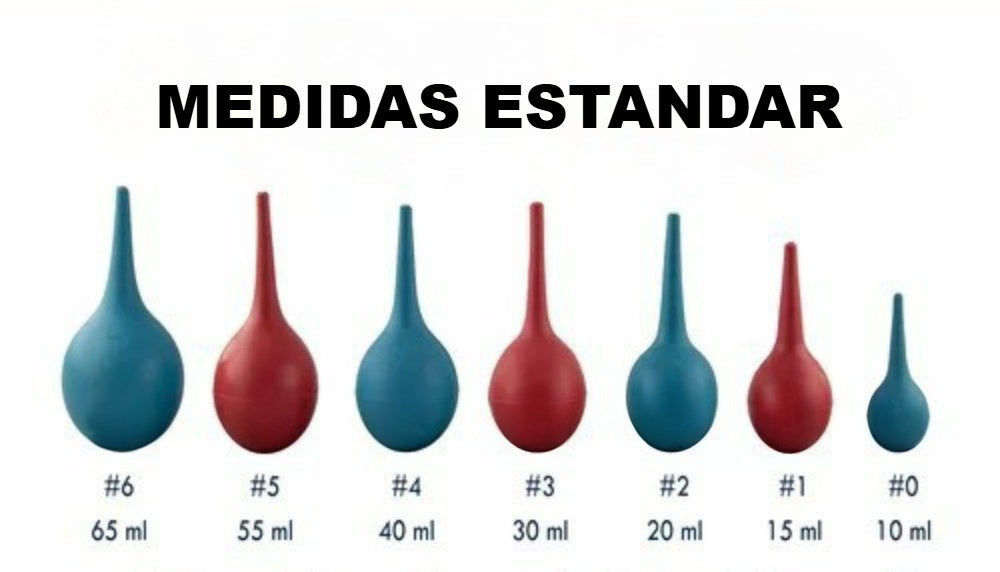 Perilla de Aspiración de Hule