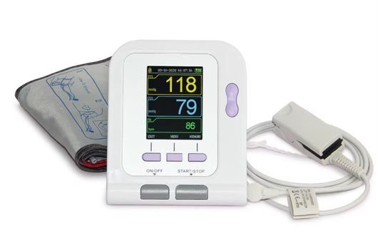 Baumanometro Digital con Oxímetro + 2 Brazaletes CONTEC 08A