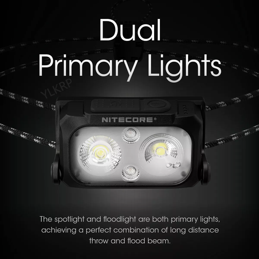 Linterna Frontal Nitecore Nu25 UL 400 Lúmenes Recargable