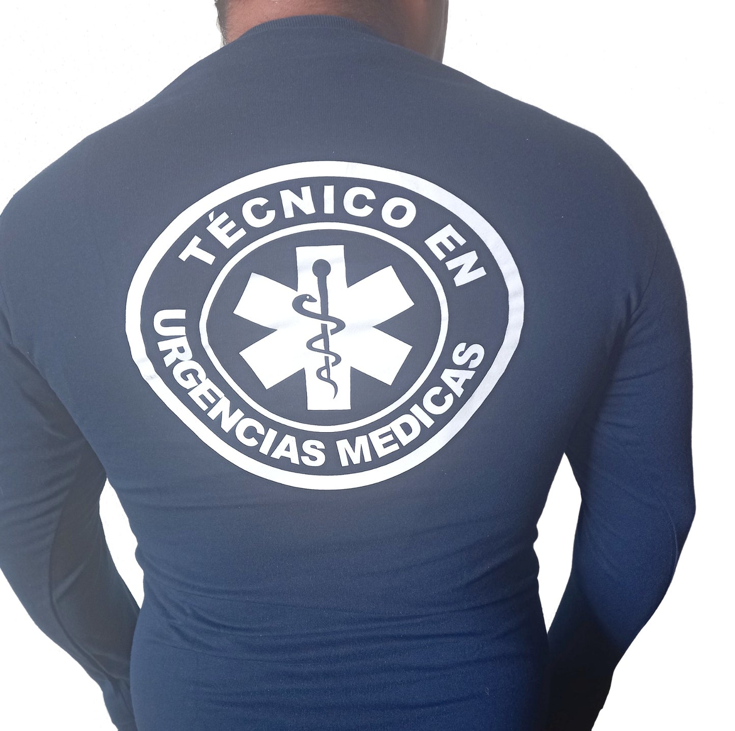 Playera Paramédico-TUM- Manga Larga