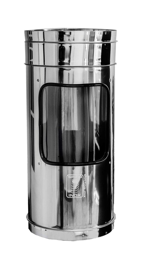 Porta Extintor Tipo Cenicero Acero Inoxidable PQS