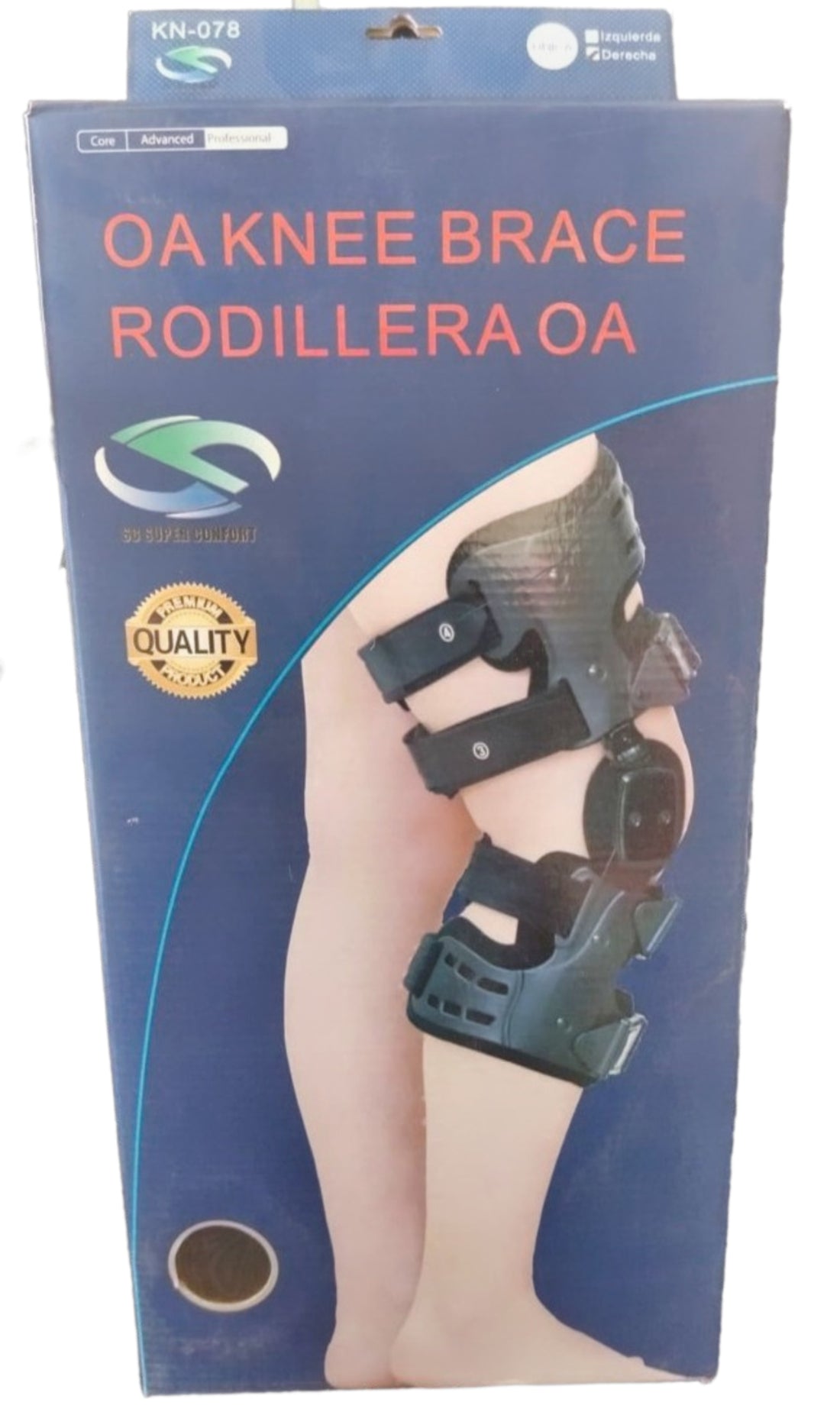 Rodillera Estroboscópica Super Confort KN-078