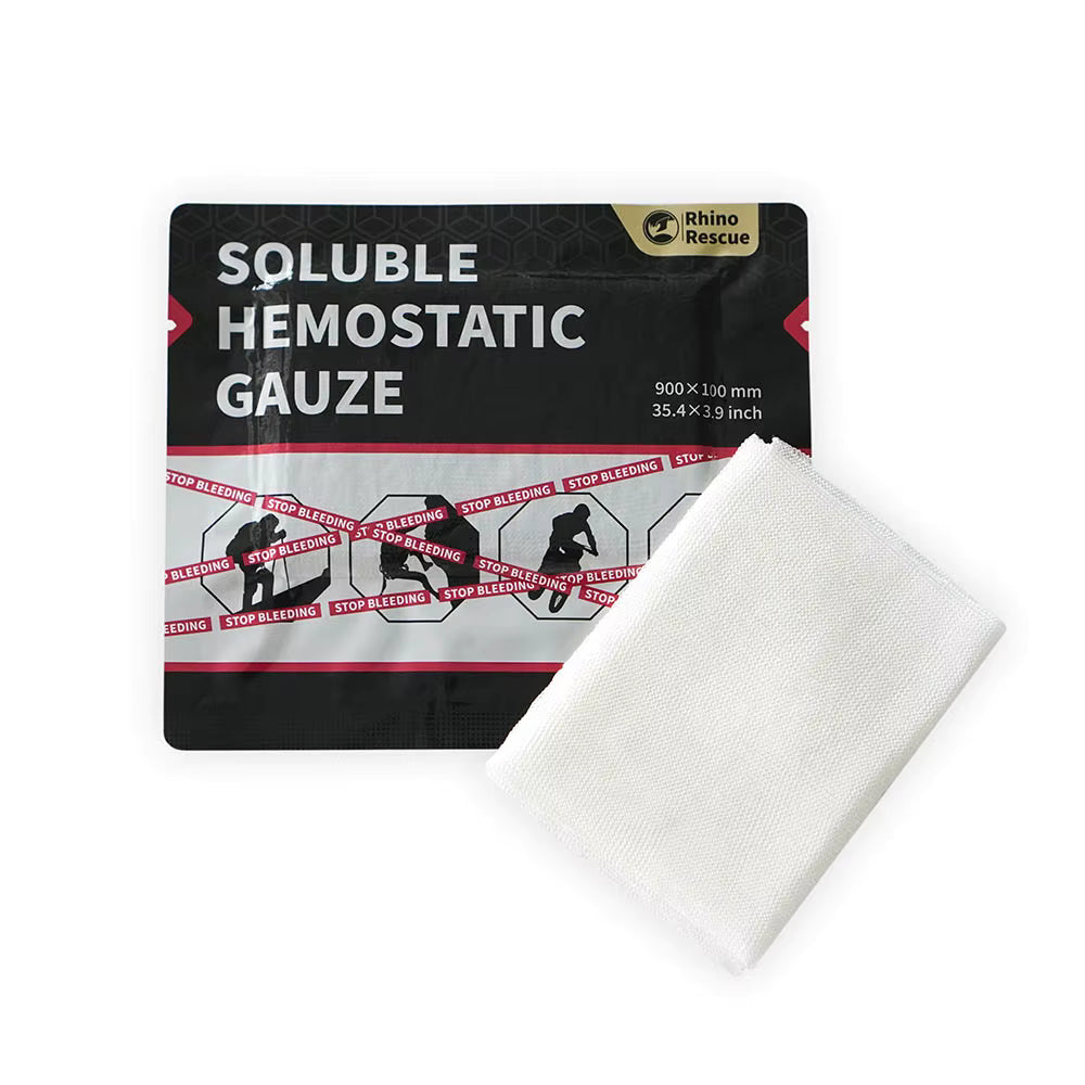 Gasa Hemostática Soluble Rhino Rescue