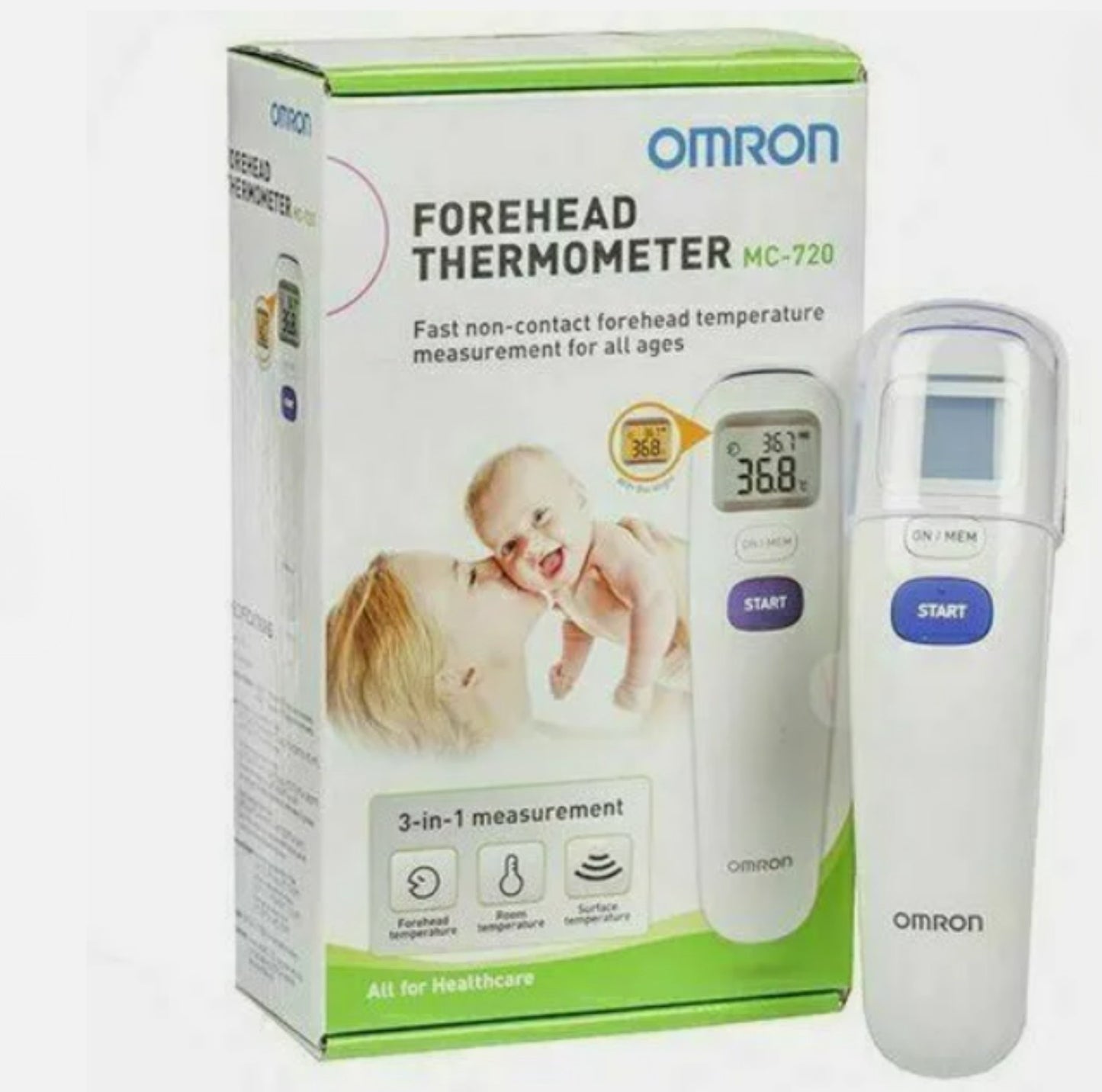 Termómetro Digital De Frente OMRON