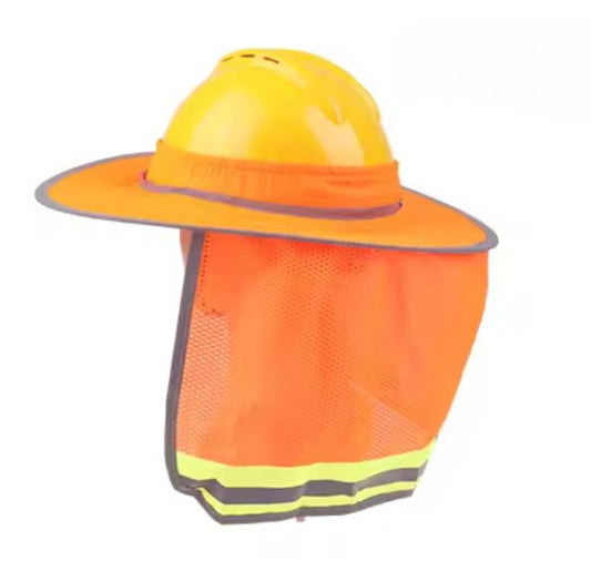 Visera Sombra Cubrenuca para Casco Ala Ancha