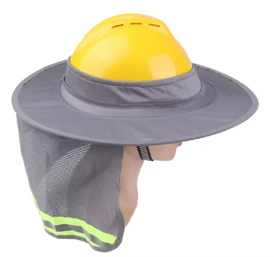 Visera Sombra Cubrenuca para Casco Ala Ancha