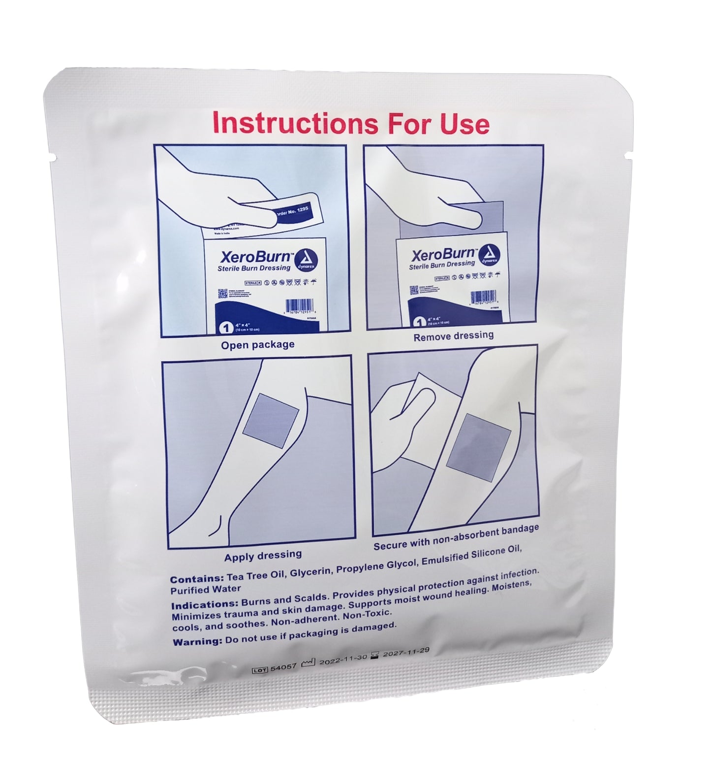 XeroBurn Aposito de Hidrogel