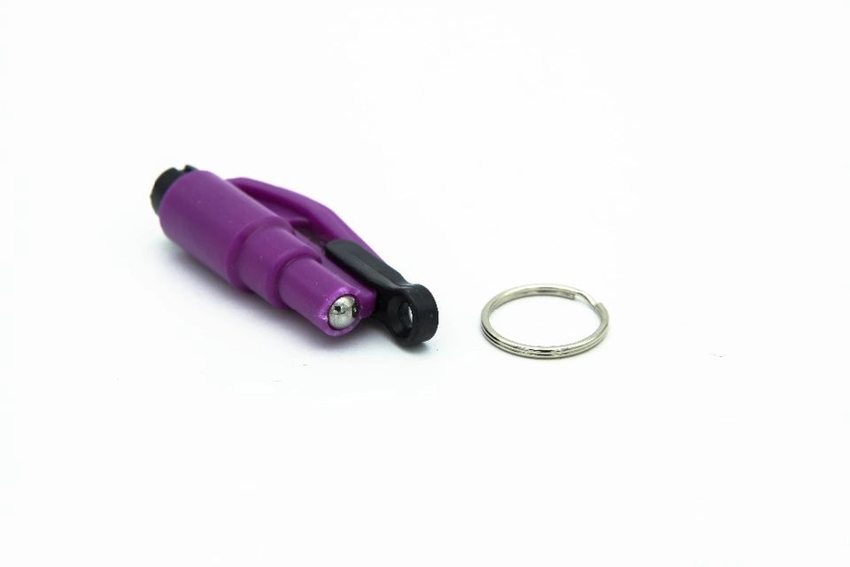 Llavero Window Punch Corta Cinturón Autorescate