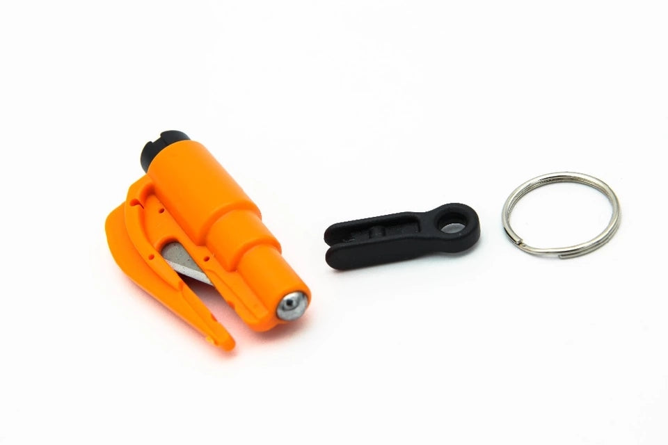 Llavero Window Punch Corta Cinturón Autorescate