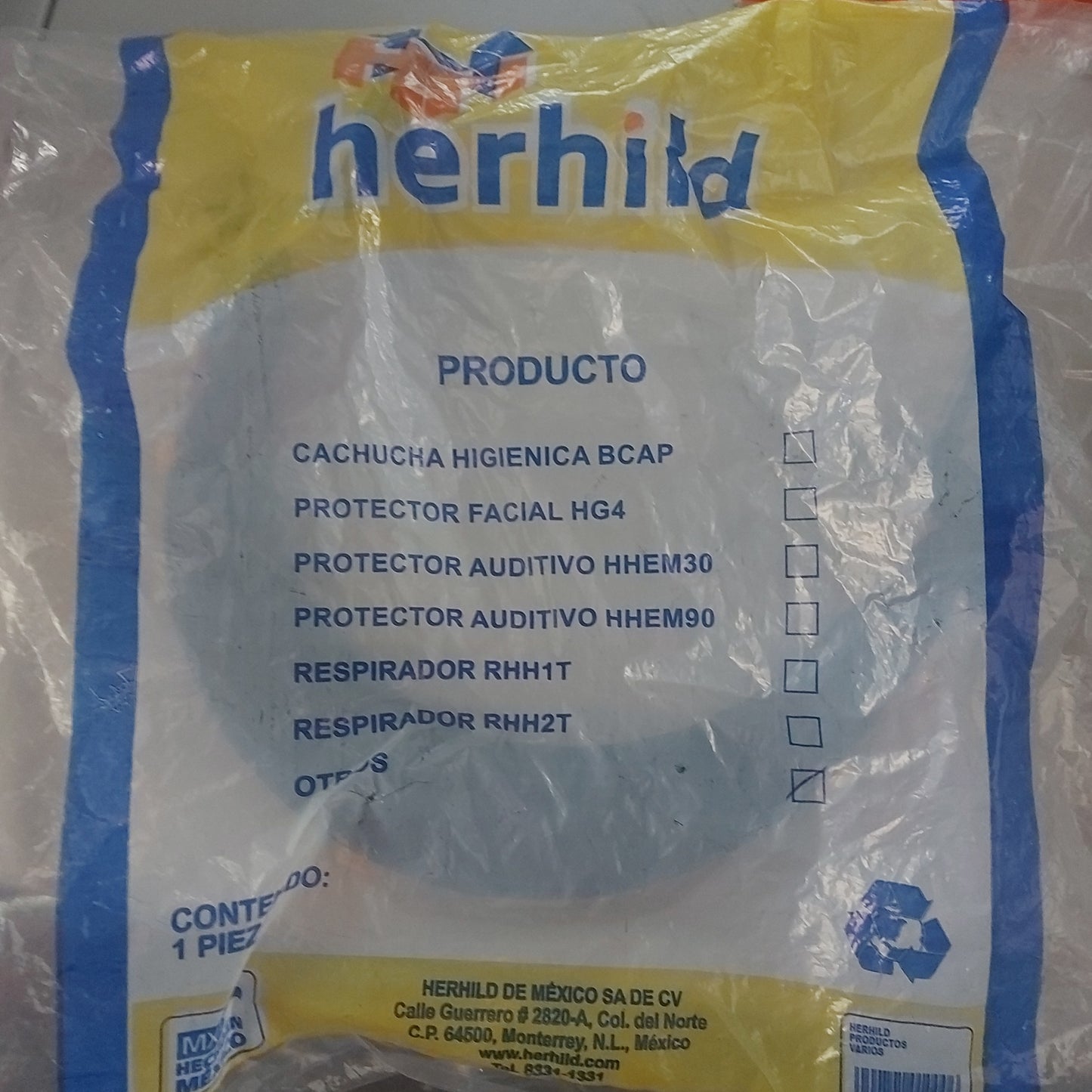 Arnés de Protección para Casco Herhild.