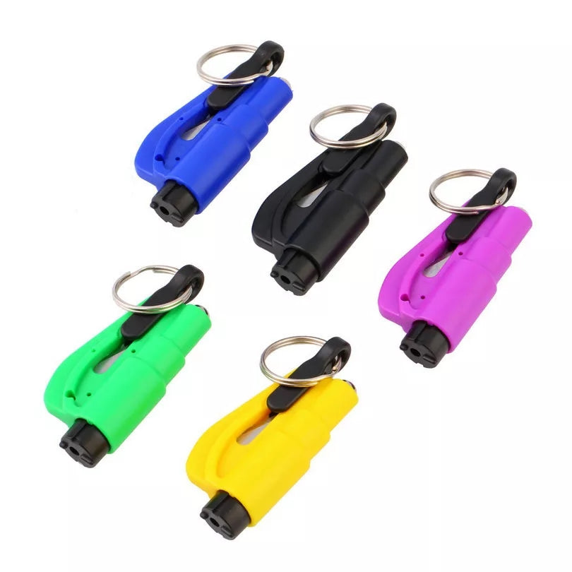 Llavero Window Punch Corta Cinturón Autorescate