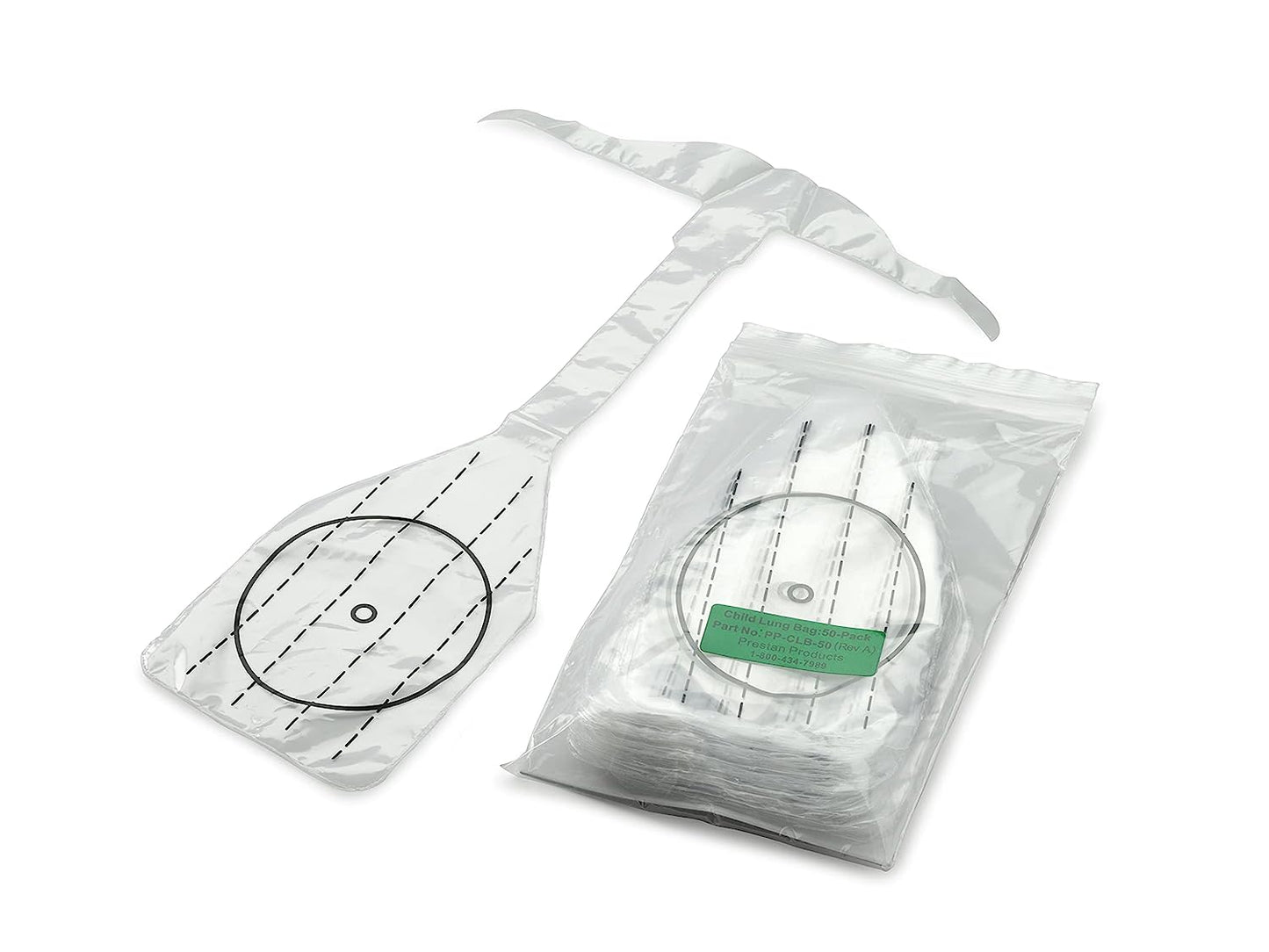 Bolsa Pulmón Para Maniquíe de Entrenamiento Pack 50 Pzs