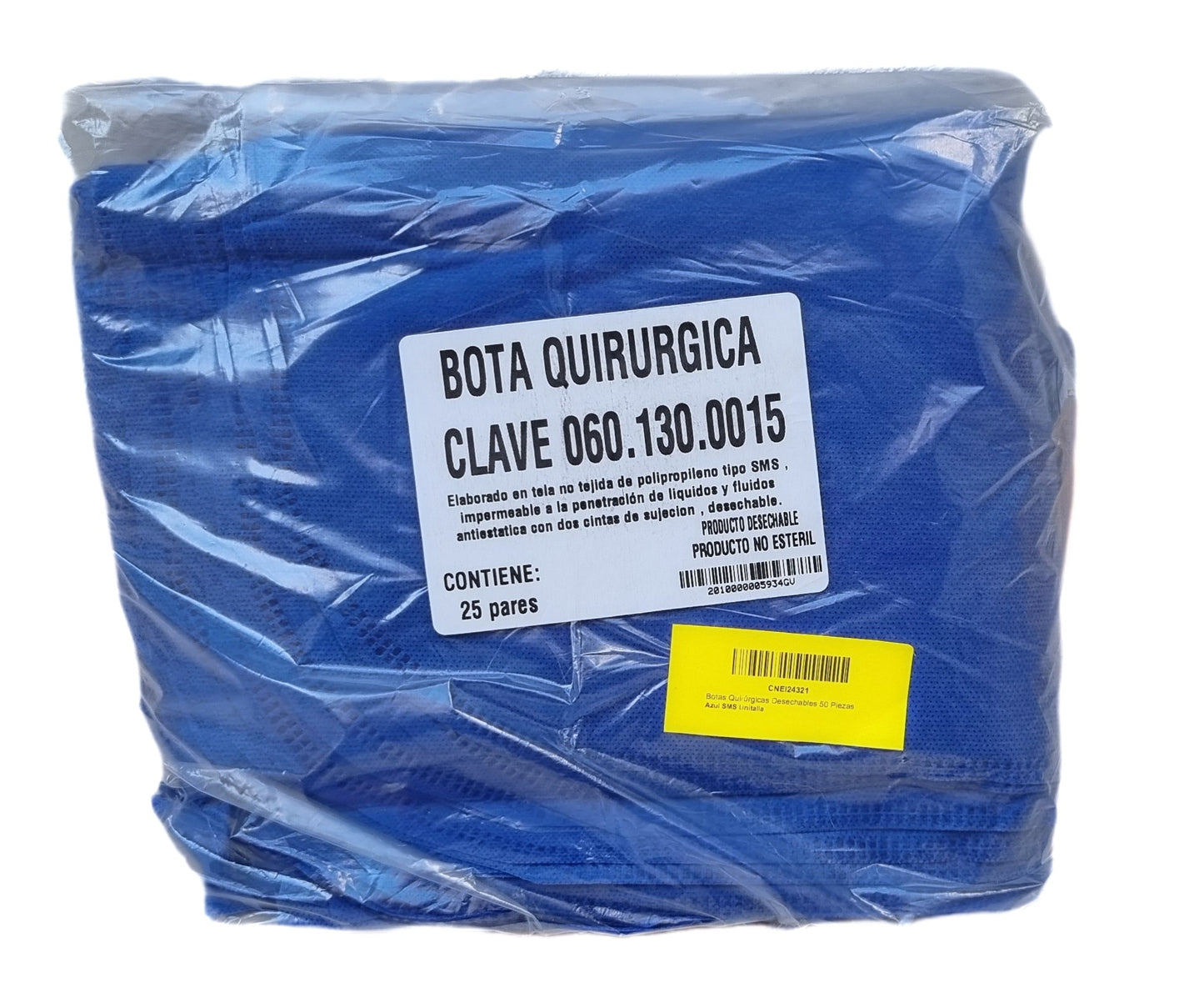 Botas Quirúrgicas Desechables Pack 25 Pares