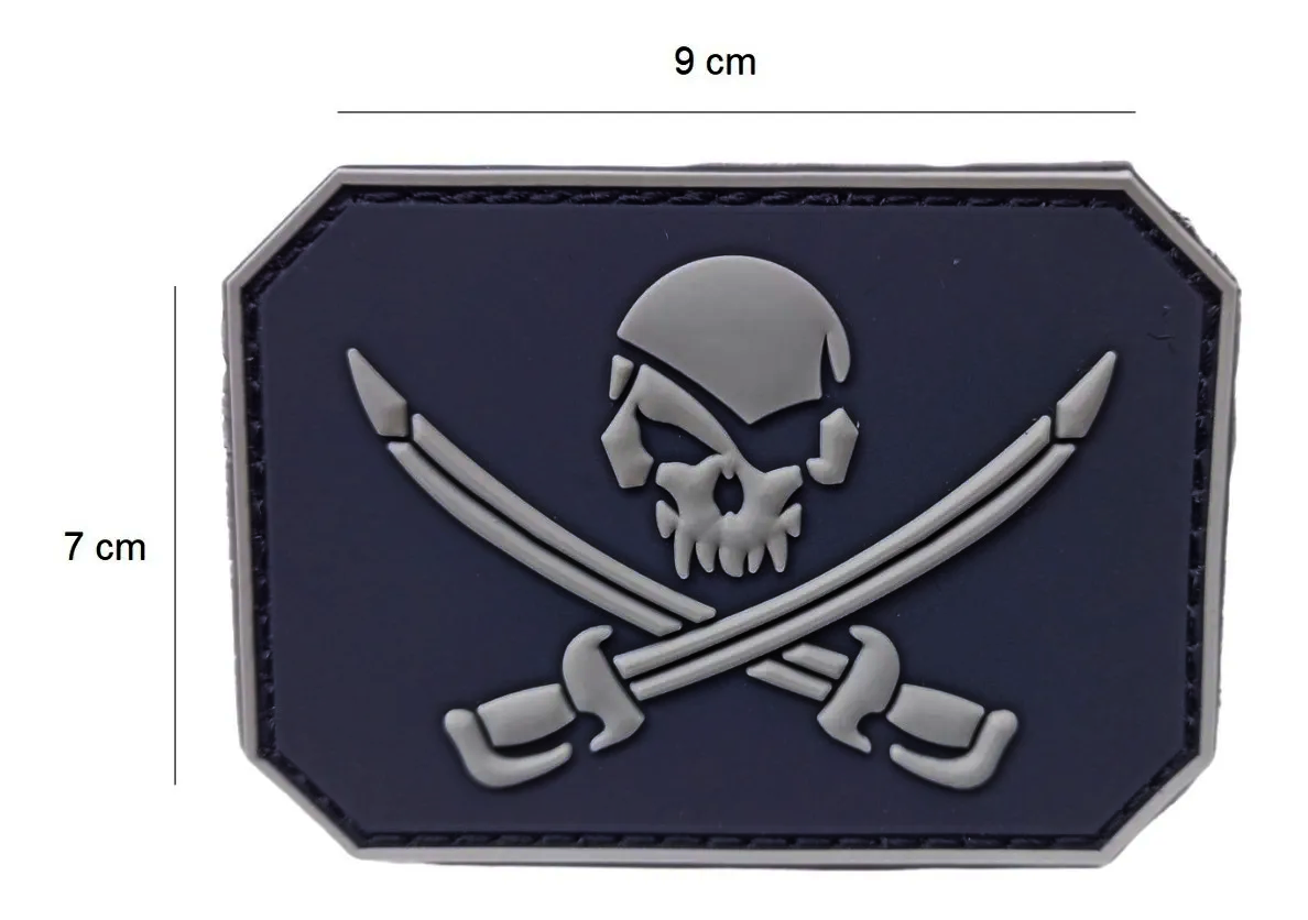 Insignia Militar Cruz Roja Táctica Parche Pvc