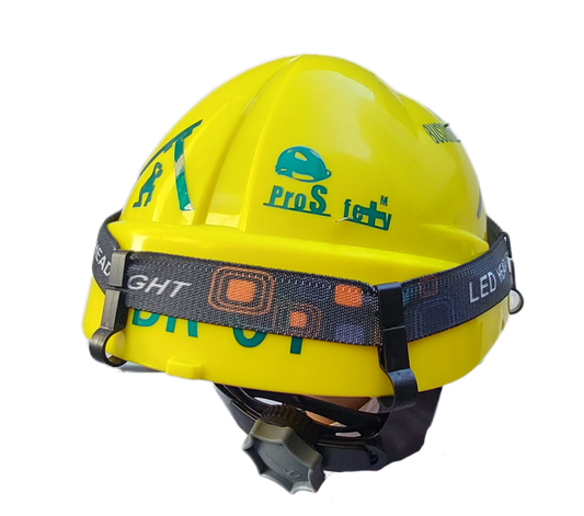 Clip Sujetador Lámpara Minero Para Casco Set 4 Pzs