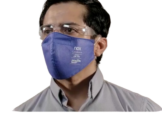 Cubrebocas Reusable Lavable Nox paq 5 pza