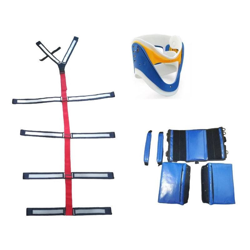 Kit Inmovilizador Para Camilla Rígida