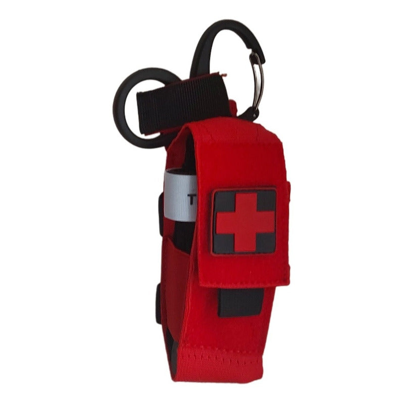 Funda Táctico Molle Ajustable Combo Con Tijeras-torniquete