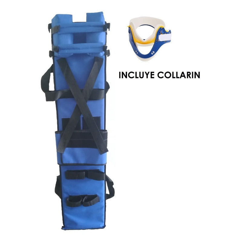 Tabla Rígida Camilla Pediátrica Con Kit Pedipack