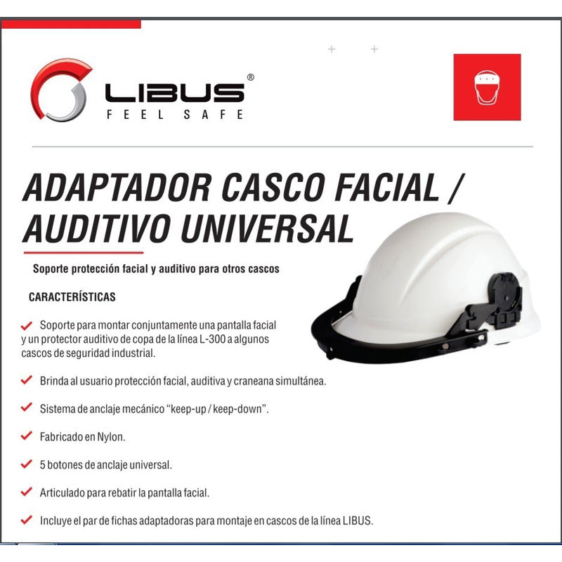 Careta De Protección Para Casco Pantalla Cilindrica