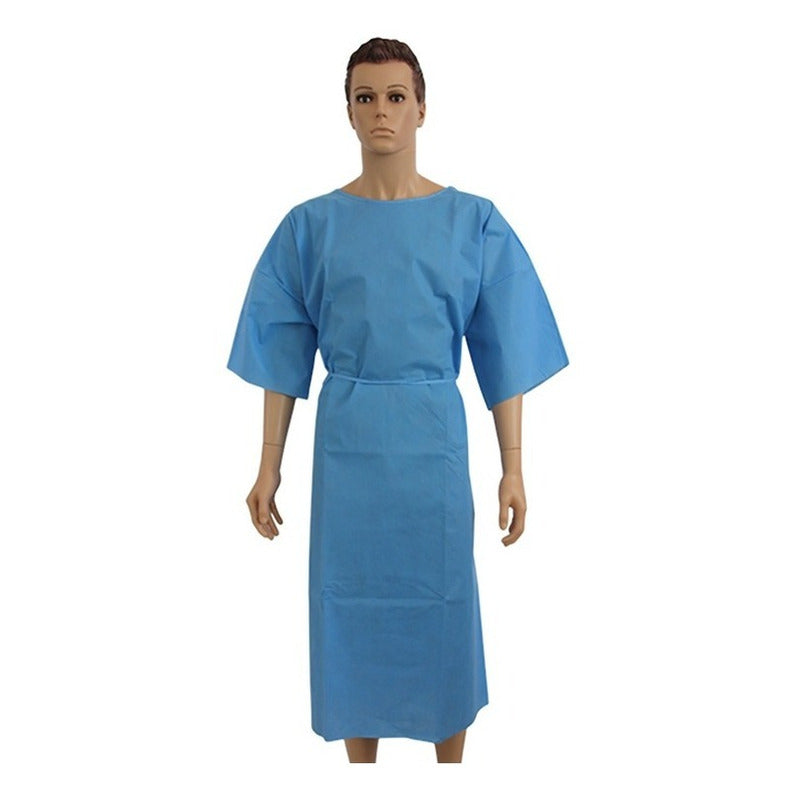 Bata Paciente Desechable Paq 10 Piezas Unitalla