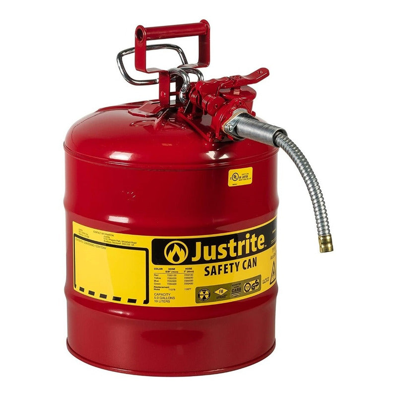 Bidón De Seguridad Justrite 5 Galones