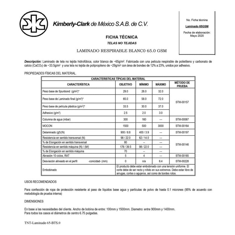 Overol Desachable Tipo Tyvek