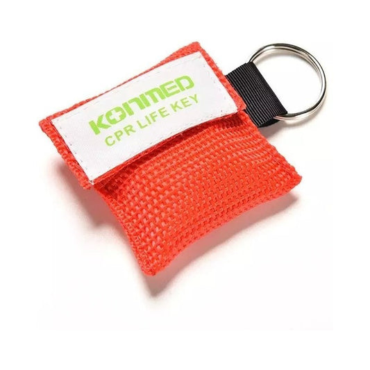 Llavero Rcp Mascarilla Pocket Mask Pack 20 Pzs (colores varios)