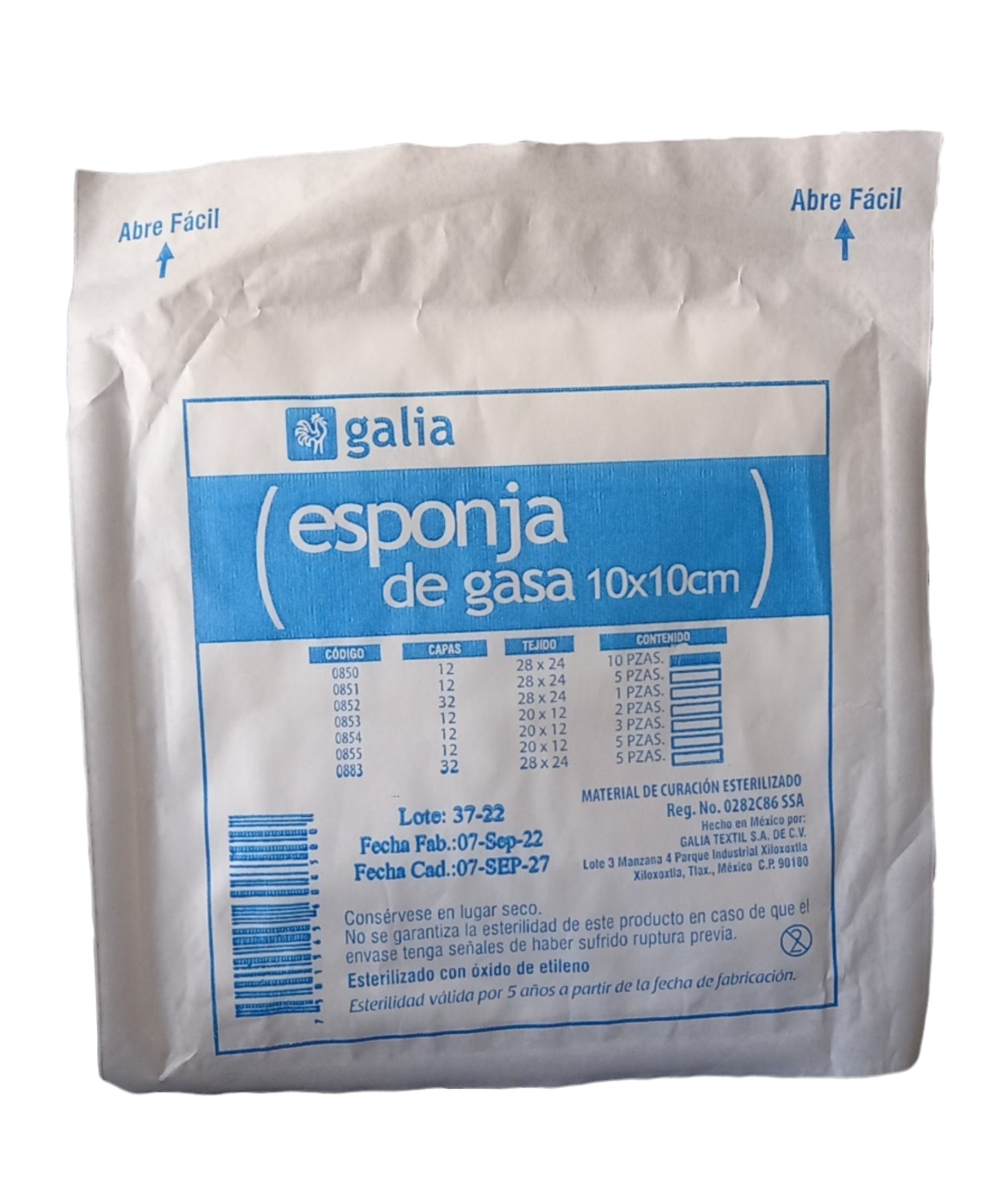 Esponja de Gasa Galia