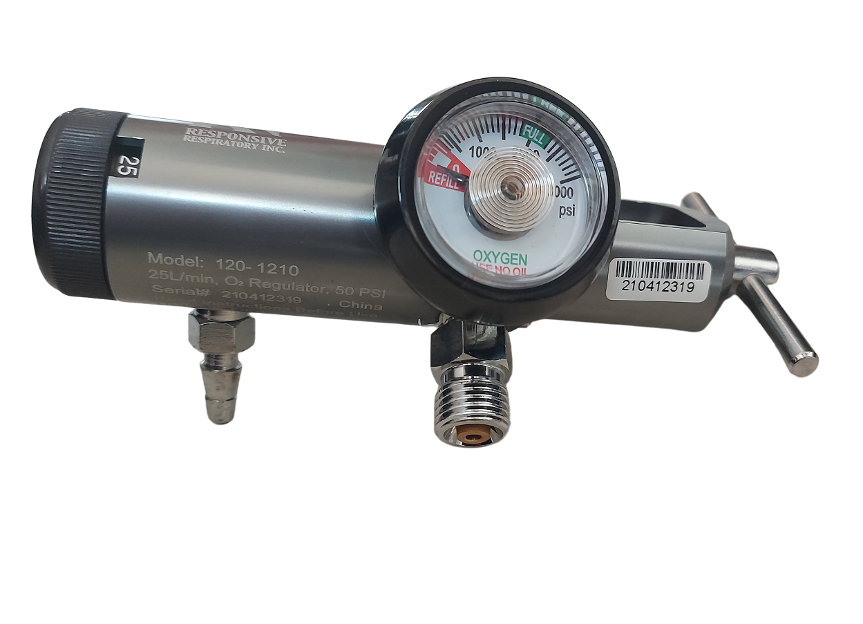 Flujómetro para Tanque de Oxígeno