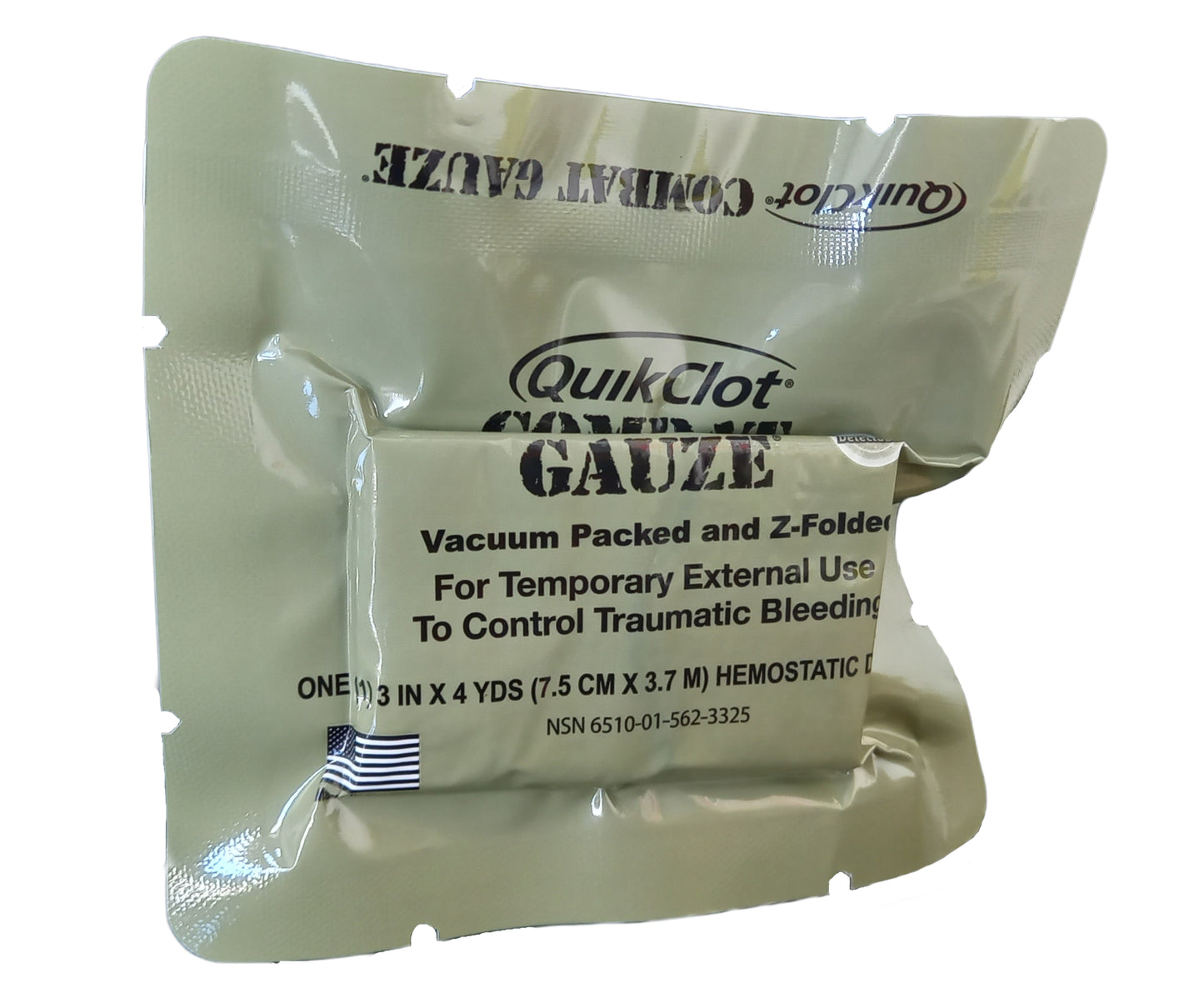 Gasa Hemostática QuikClot