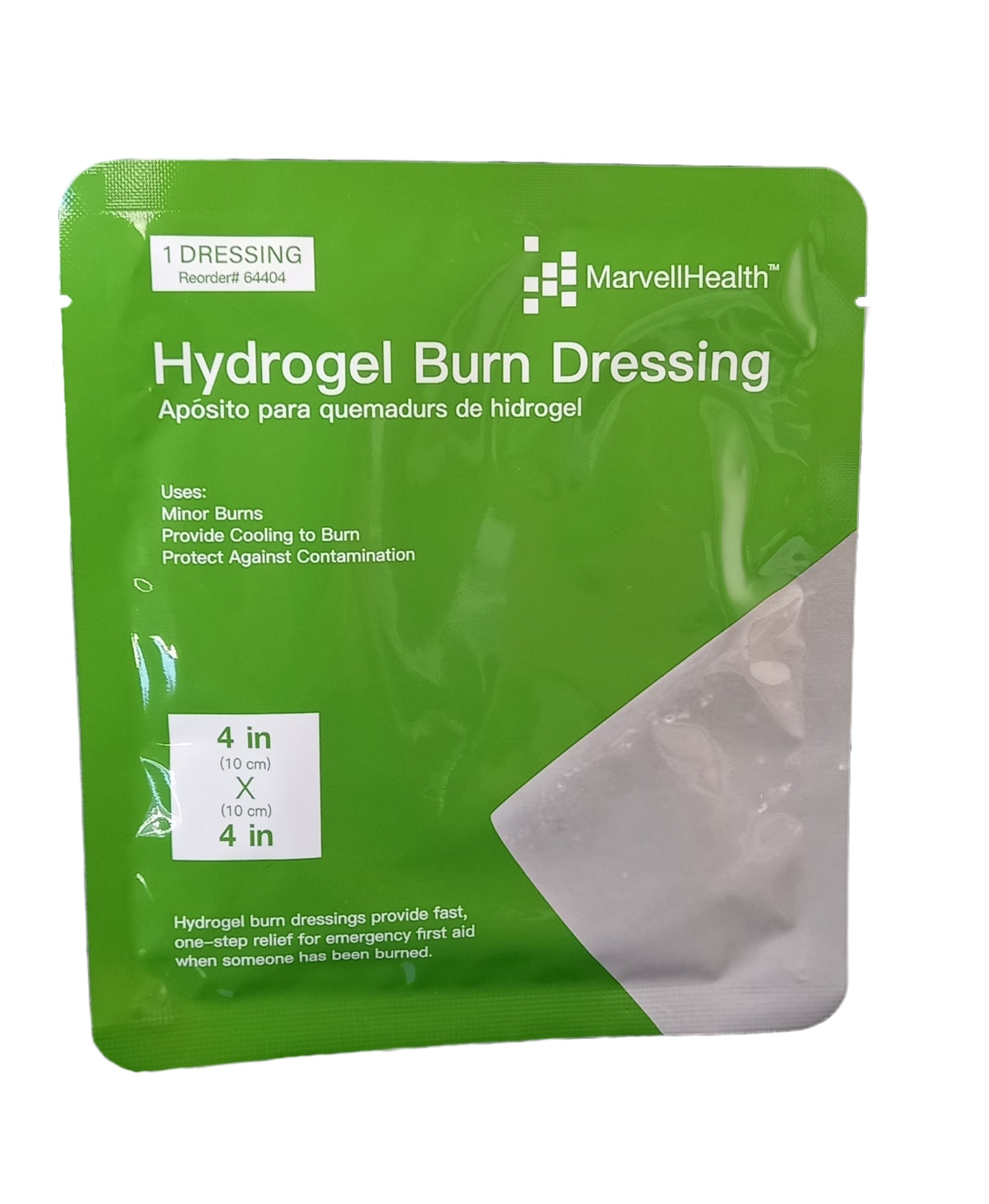 Apósito de Hidrogel Burn Dressing