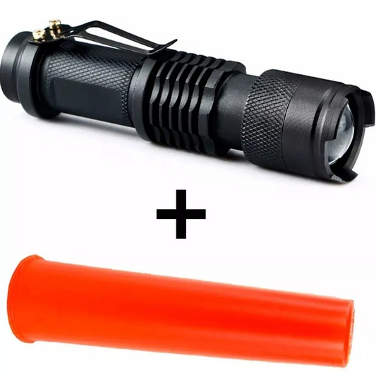 Lámpara Táctica Mini con Cono