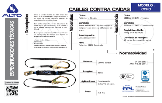 Linea de Vida ALTO (BASIC)