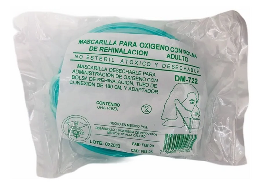 Mascarilla Para Oxígeno DIP-MAC