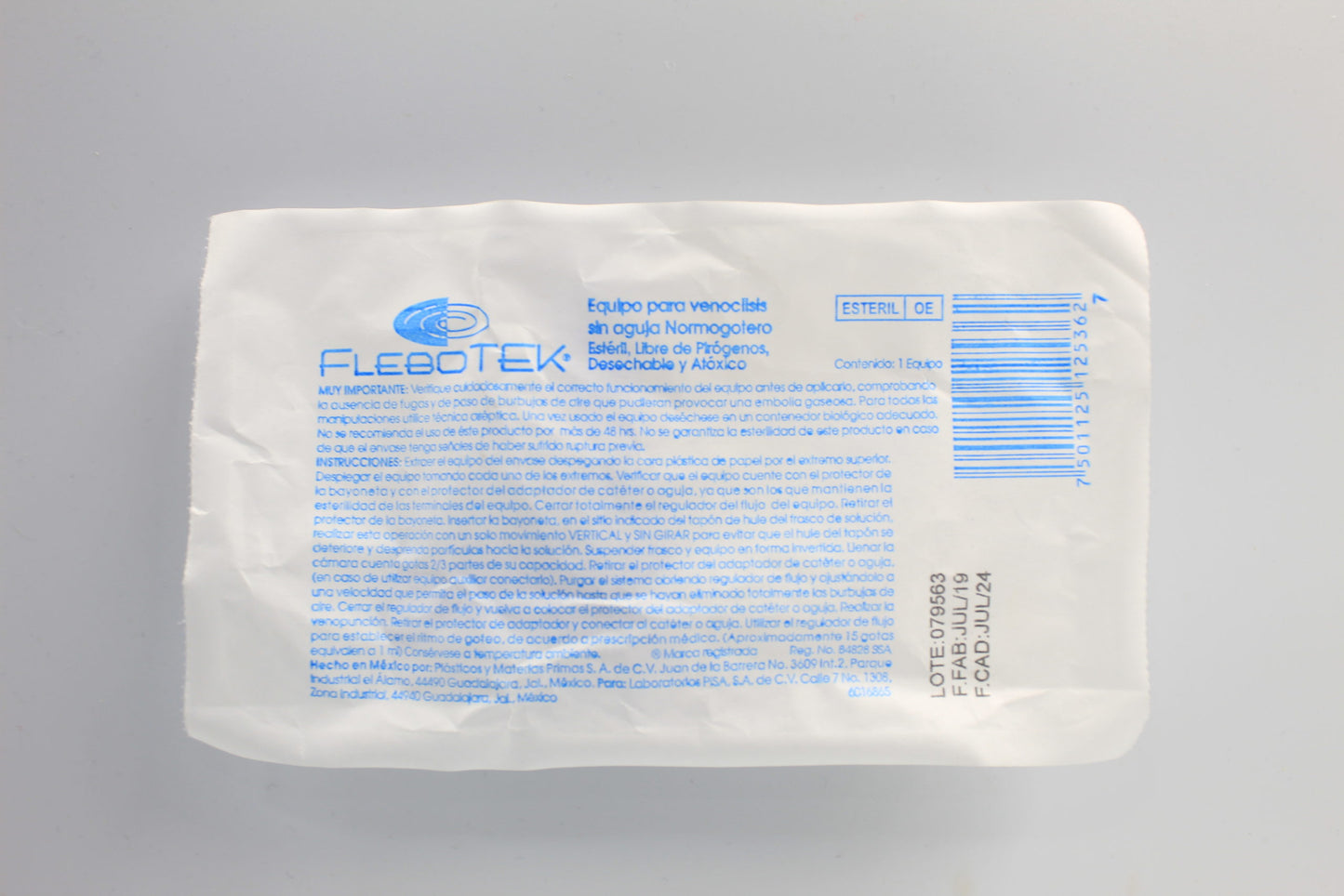 Equipo para Venoclisis